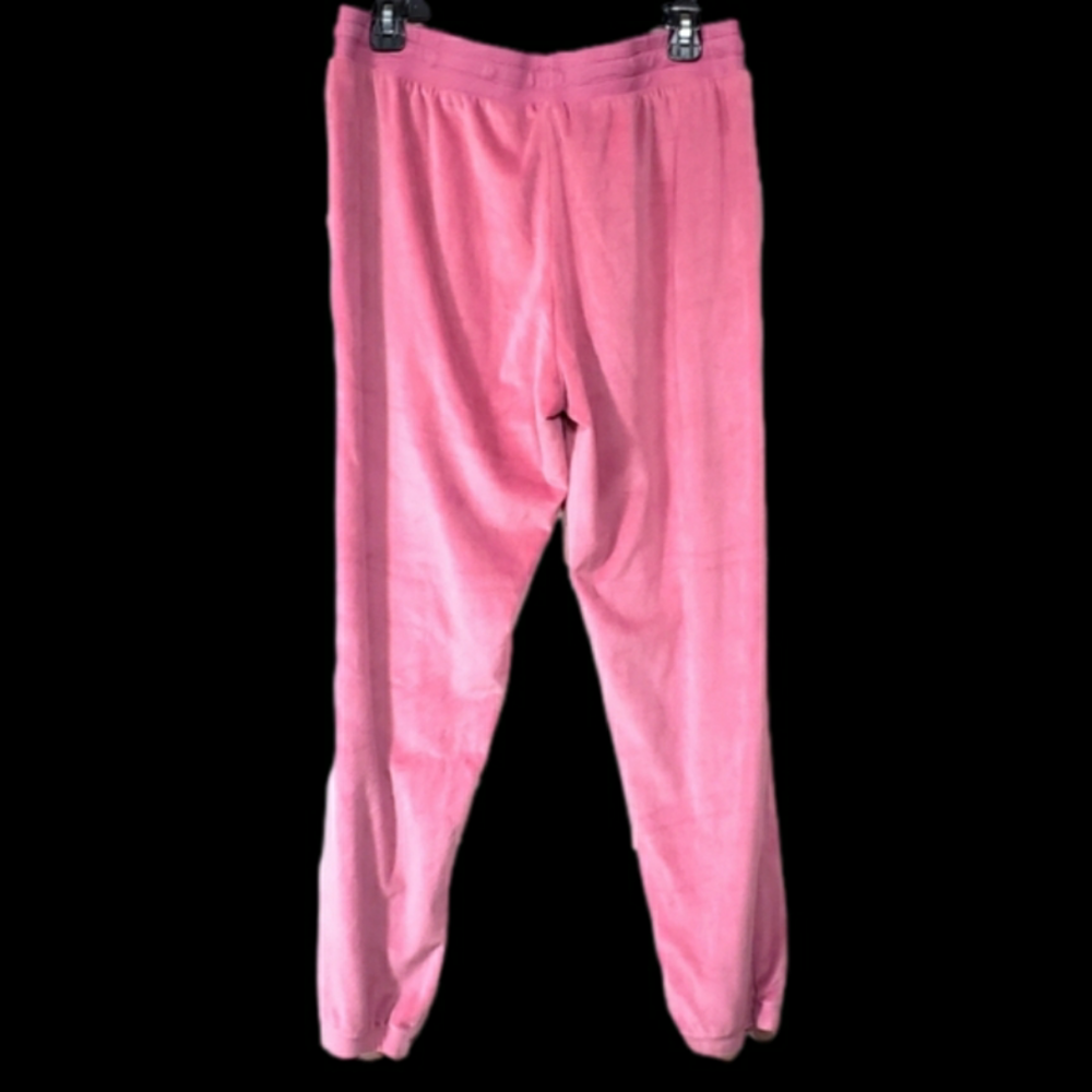 Women's L: 'Secret Treasure' Pink Cuffed PJ Bottoms - Picture 3 of 5